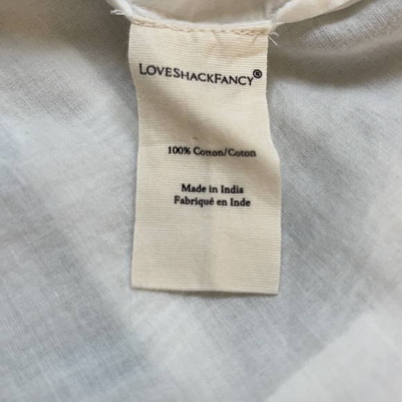 LoveShackFancy Mini skirt Ballad Blue - Picture 4 of 4